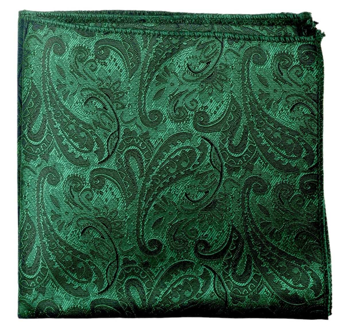 Pocket Square Paisley Jacquard Handkerchiefs 