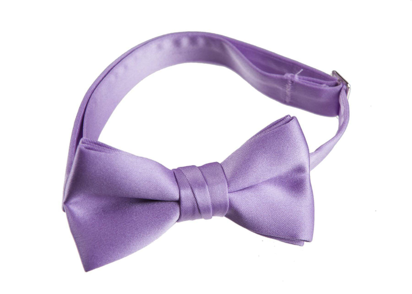 Poly-Satin Bow Ties for Weddings and Prom l Kids and Adults by Tuxedo Park 