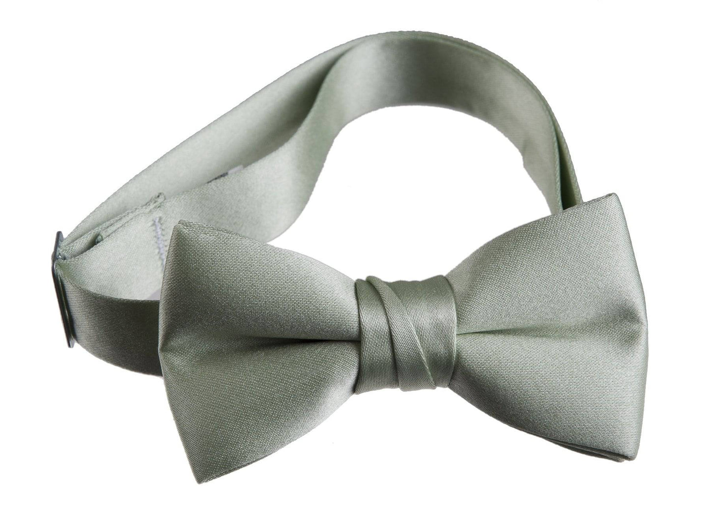 Solid Poly-Satin Bow Ties for Kids and Adults by Tuxedo Park - Tuxgear