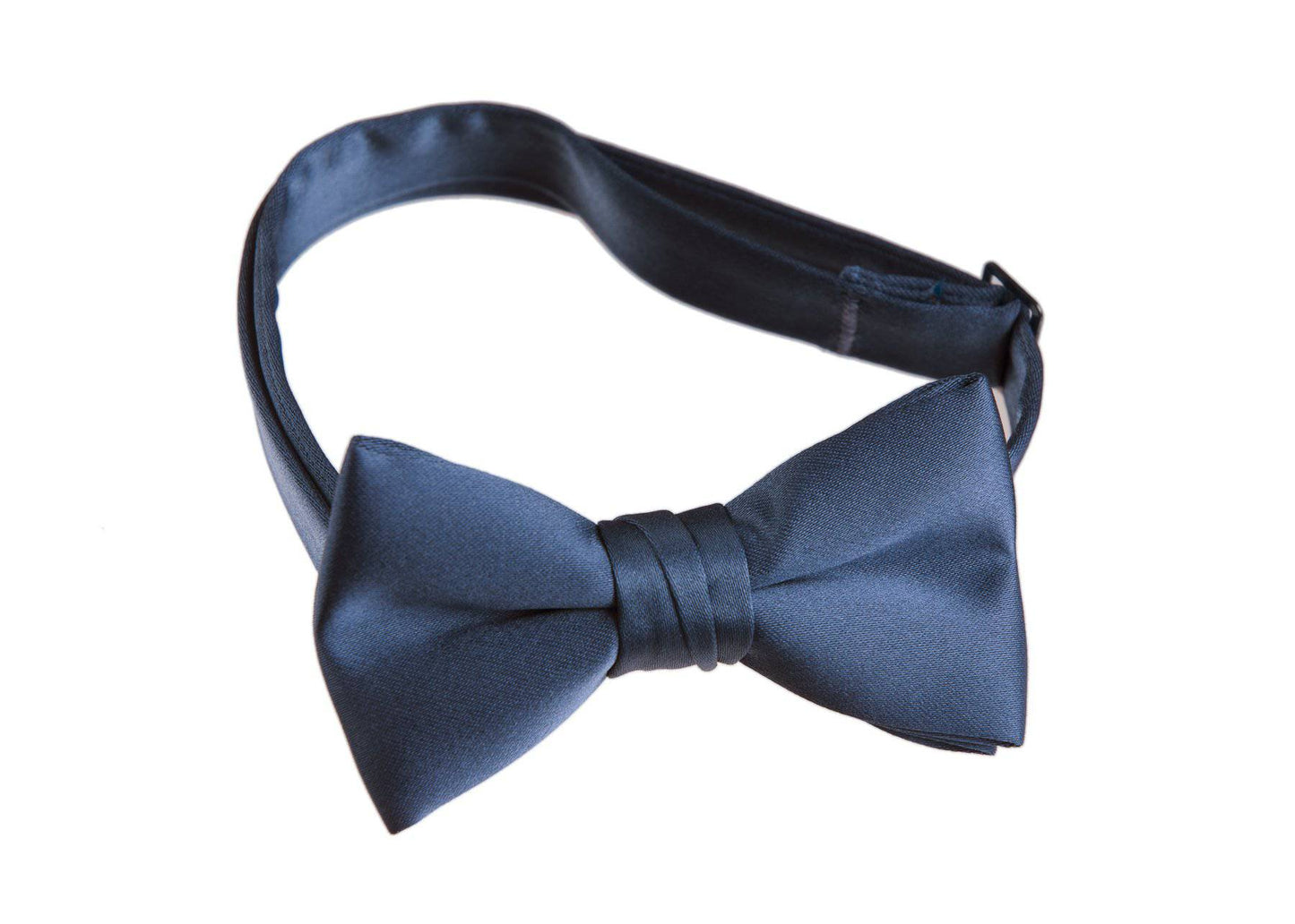 Solid Poly-Satin Bow Ties for Kids and Adults by Tuxedo Park - Tuxgear