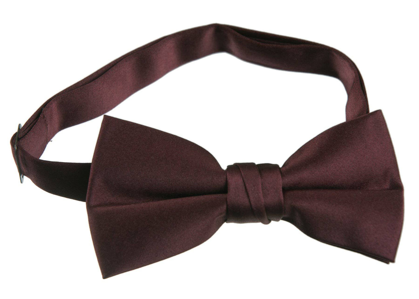 Solid Poly-Satin Bow Ties for Kids and Adults by Tuxedo Park - Tuxgear