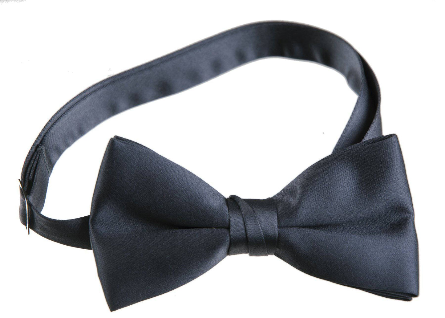 Solid Poly-Satin Bow Ties for Kids and Adults by Tuxedo Park - Tuxgear