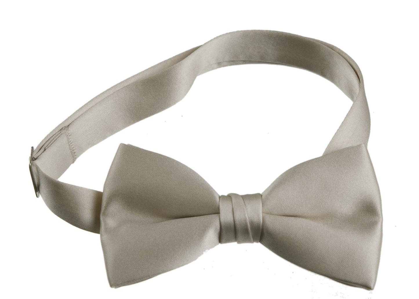 Solid Poly-Satin Bow Ties for Kids and Adults by Tuxedo Park - Tuxgear