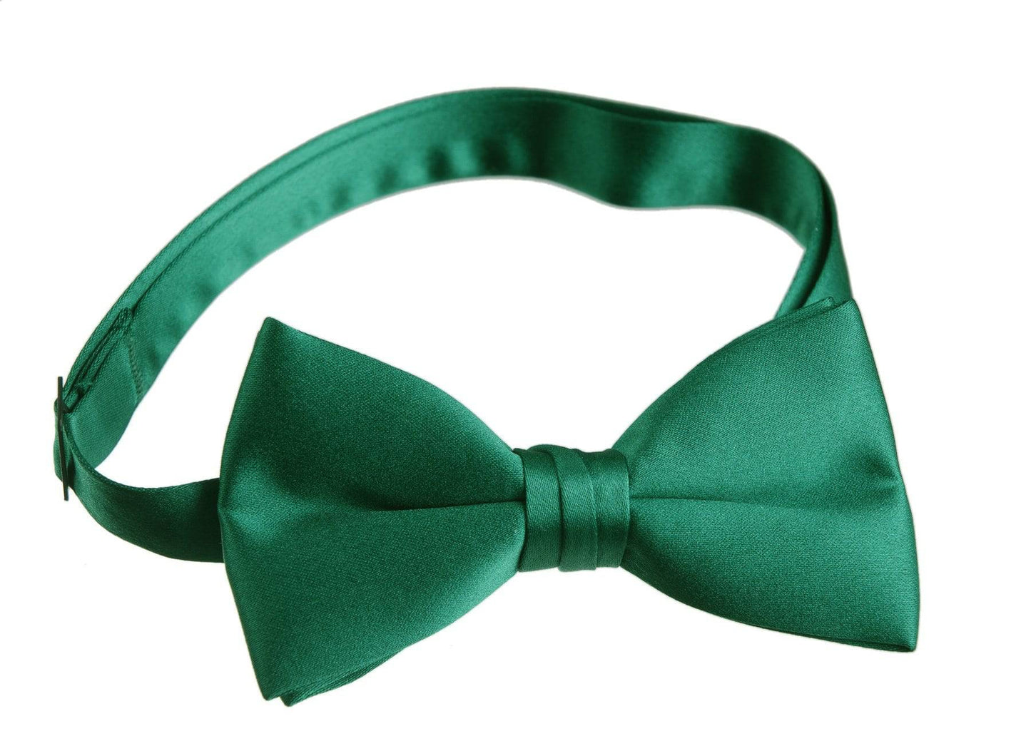 Solid Poly-Satin Bow Ties for Kids and Adults by Tuxedo Park - Tuxgear