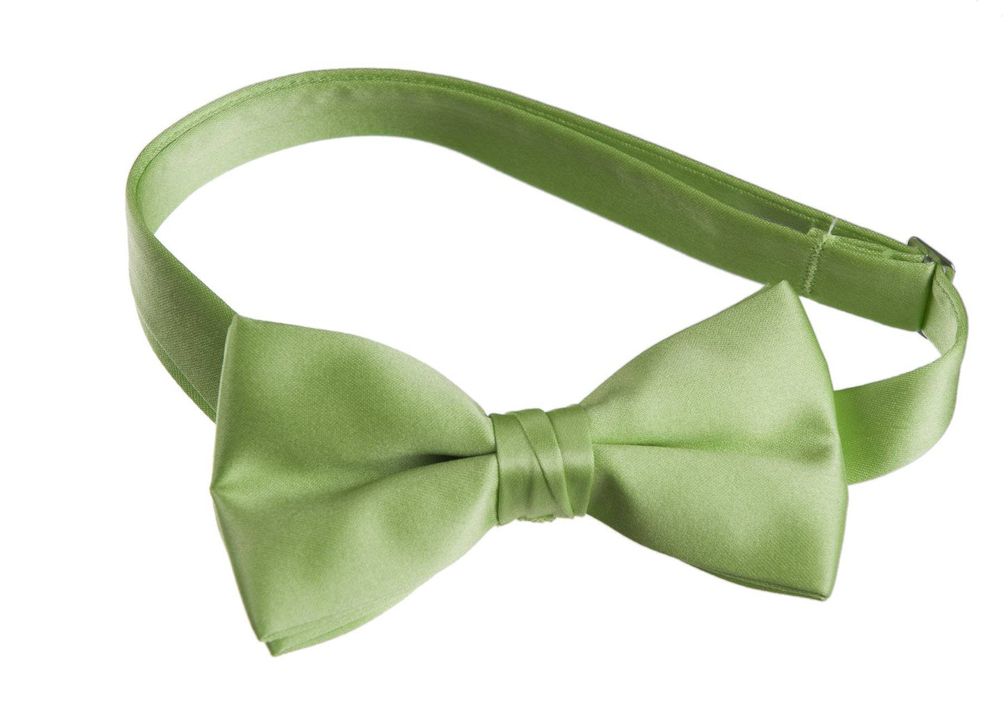 Solid Poly-Satin Bow Ties for Kids and Adults by Tuxedo Park - Tuxgear