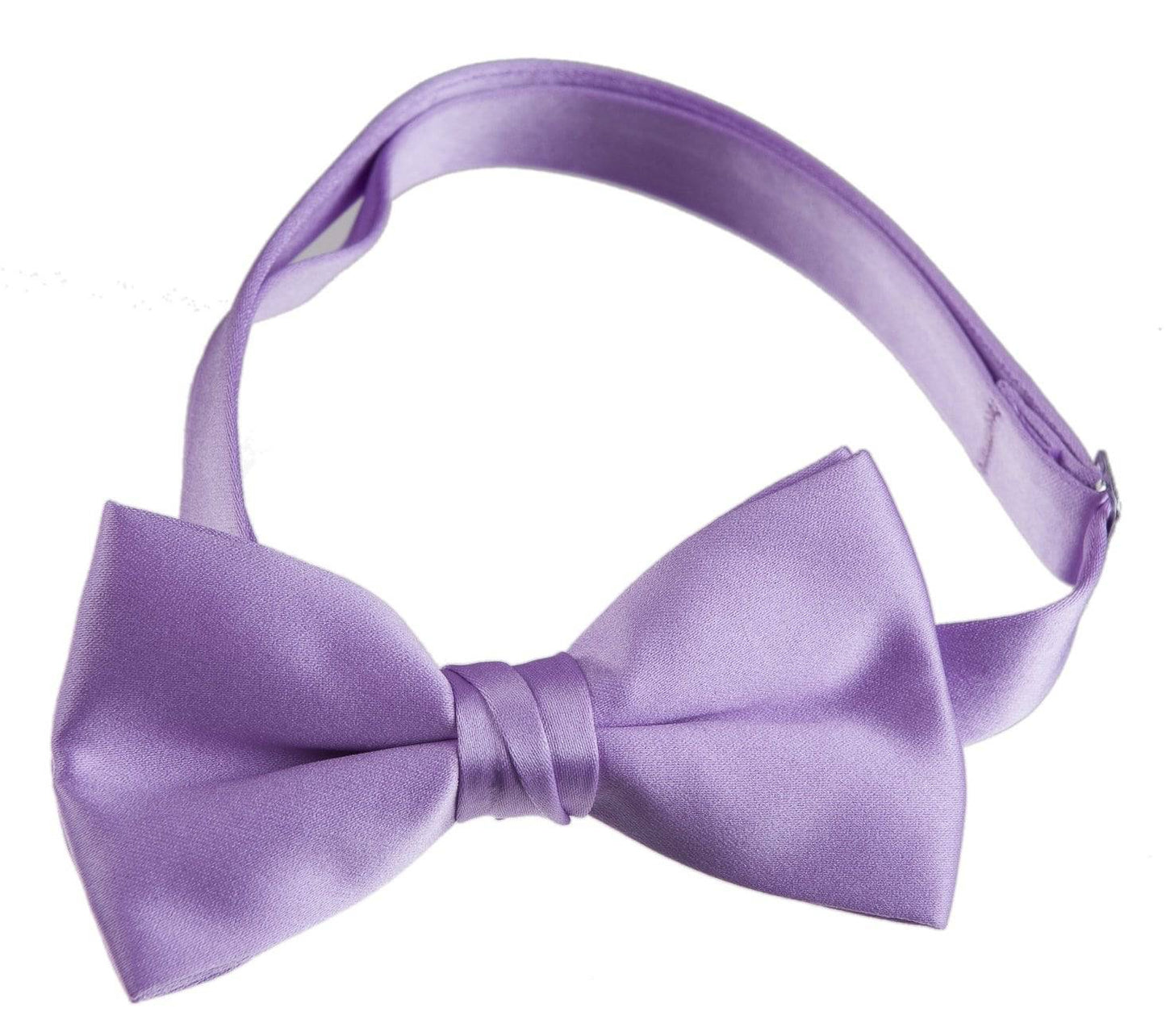 Solid Poly-Satin Bow Ties for Kids and Adults by Tuxedo Park - Tuxgear