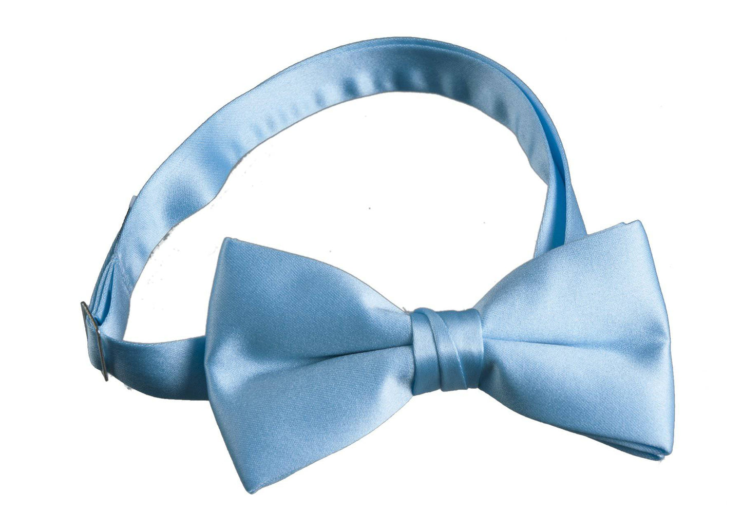 Solid Poly-Satin Bow Ties for Kids and Adults by Tuxedo Park - Tuxgear