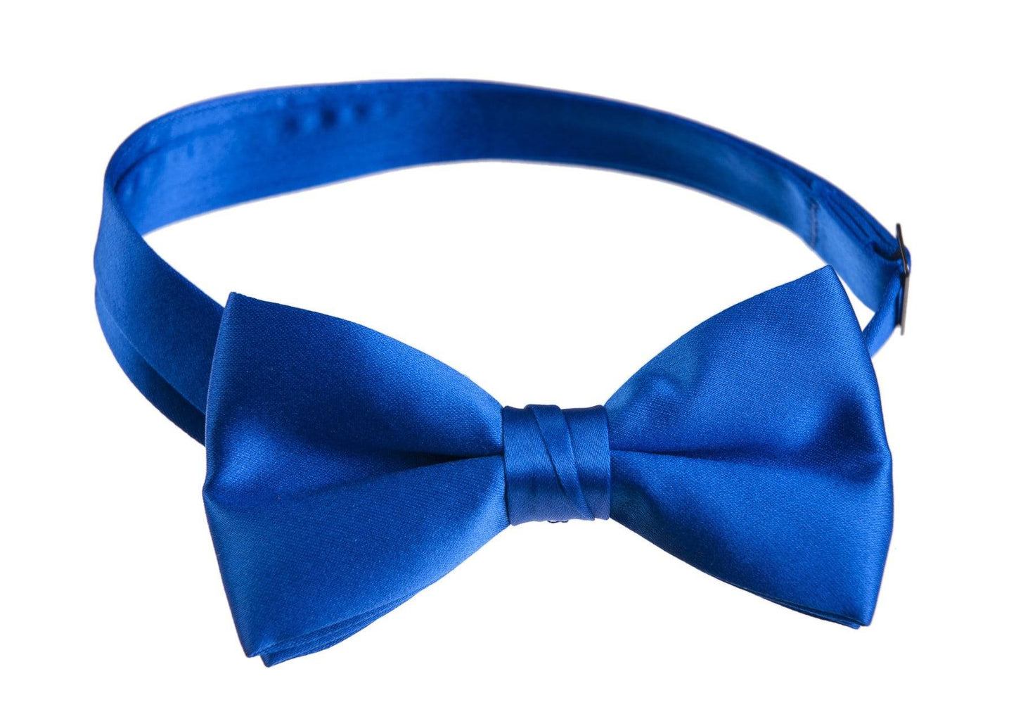 Solid Poly-Satin Bow Ties for Kids and Adults by Tuxedo Park - Tuxgear