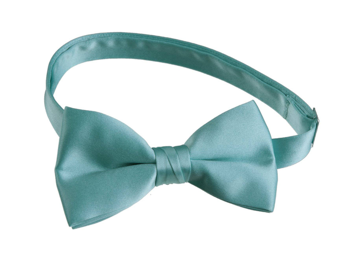 Solid Poly-Satin Bow Ties for Kids and Adults by Tuxedo Park - Tuxgear