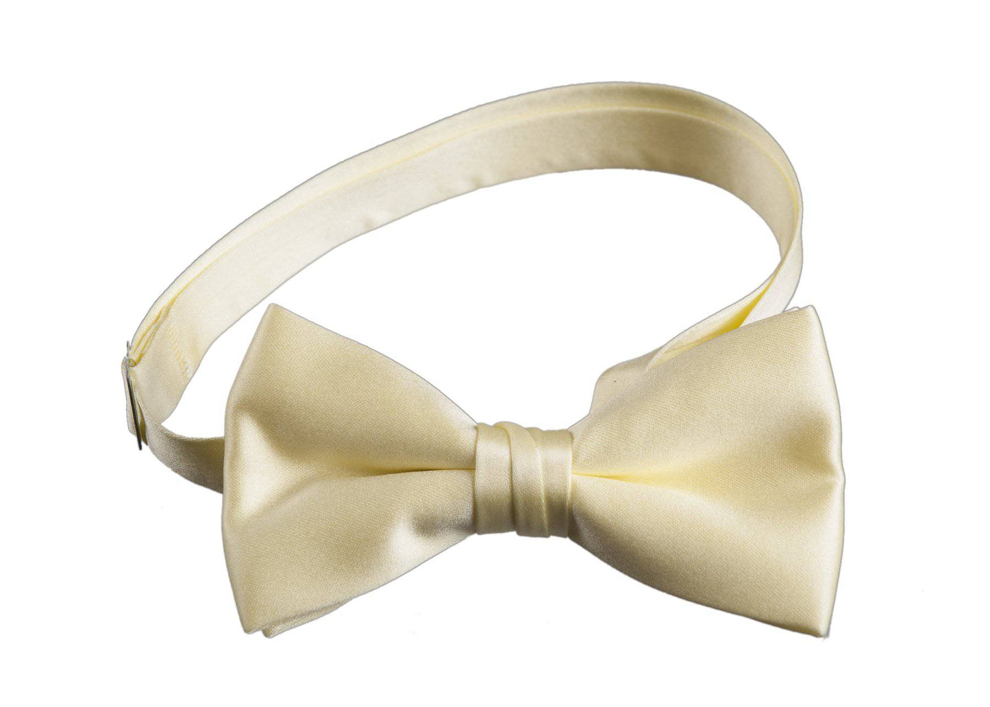 Solid Poly-Satin Bow Ties for Kids and Adults by Tuxedo Park - Tuxgear