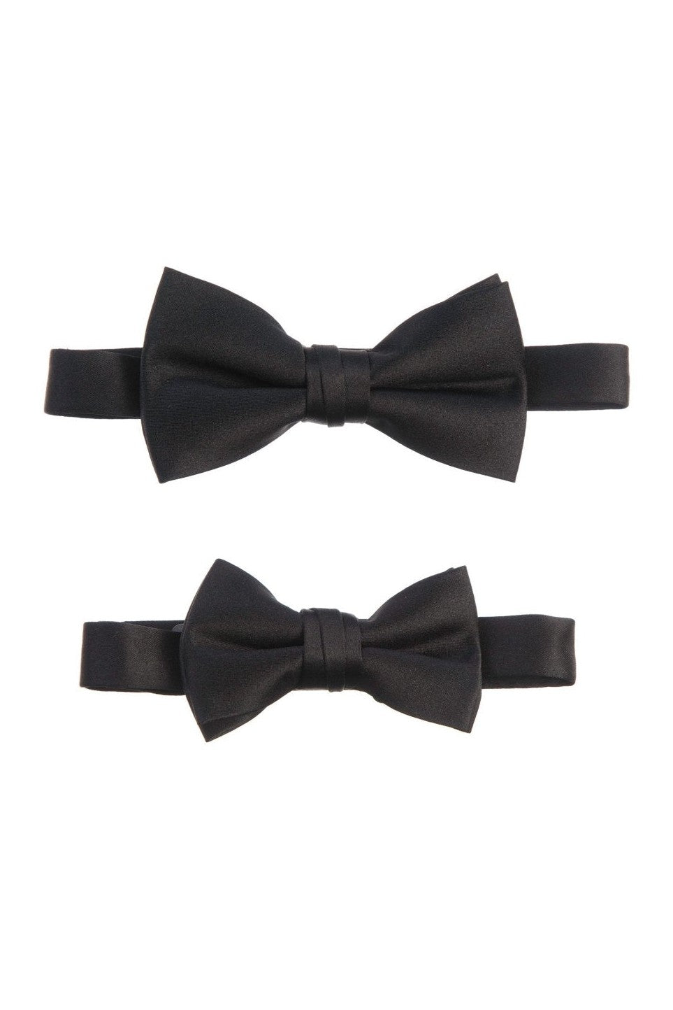 Adjustable Pre-Tied Satin Bow Tie – Men's & Boys' Formal Tuxedo Accessory for Weddings & Events 