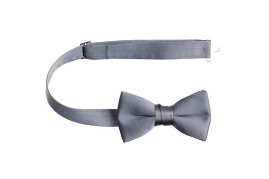 Boys and Youth Solid Poly-Satin Bow Ties for First Holy Communion 