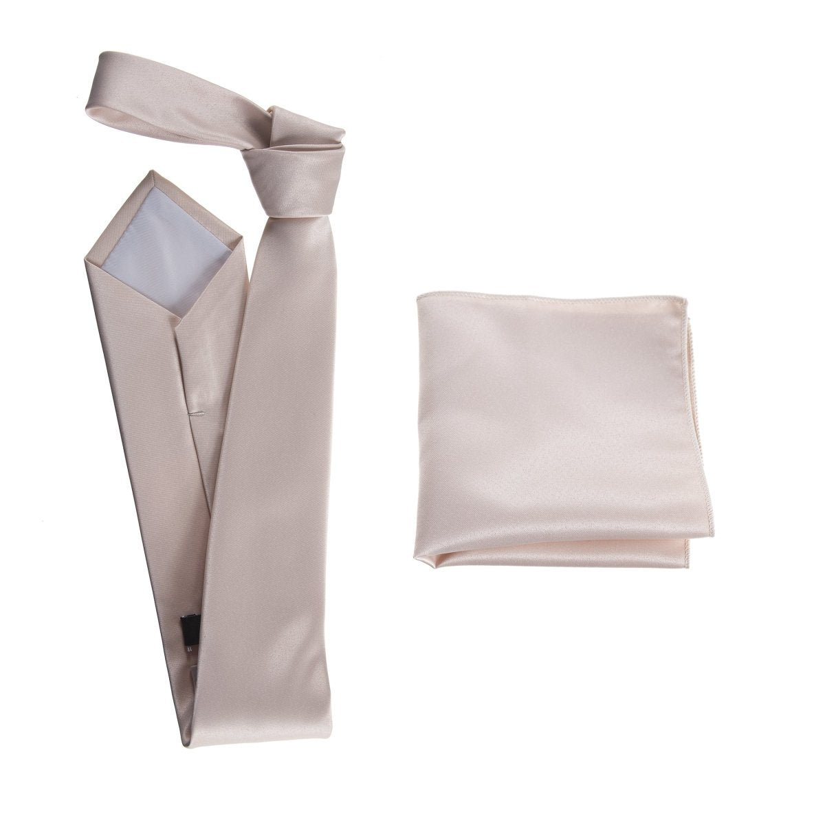 Self-Tie Windsor Necktie & Pocket Square Set | Over 30 Colors 