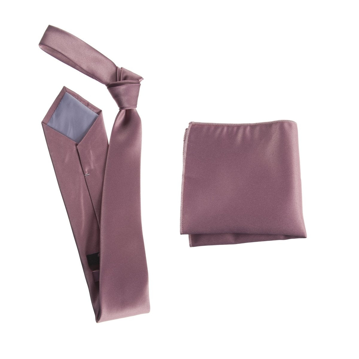 Self-Tie Windsor Necktie & Pocket Square Set | Over 30 Colors 