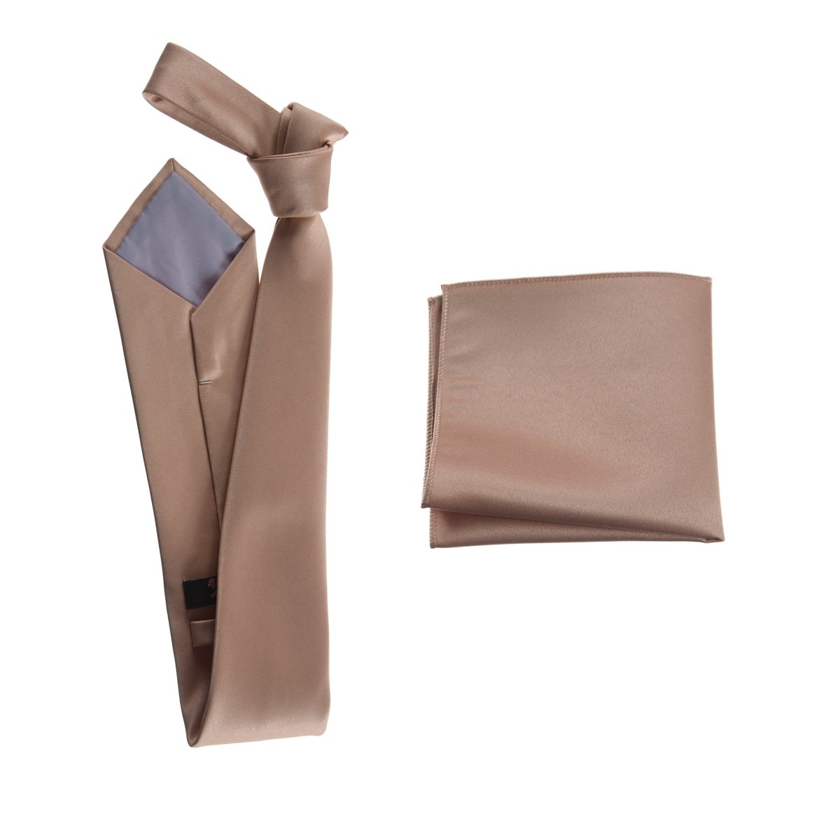 Self-Tie Windsor Necktie & Pocket Square Set | Over 30 Colors 