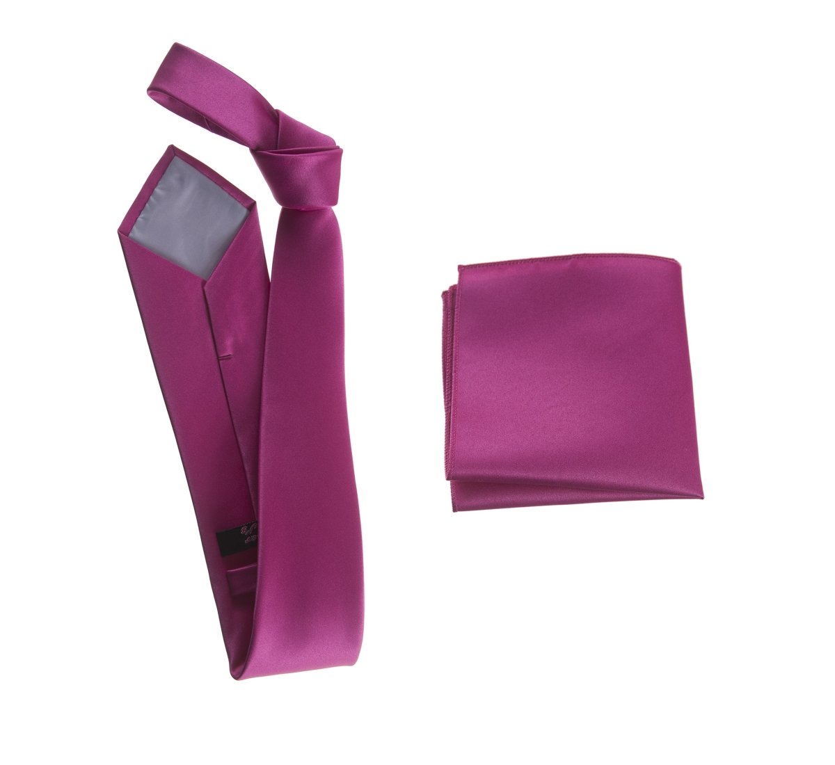 Classic Windsor Self Tie Necktie and Pocket Square - Tuxgear