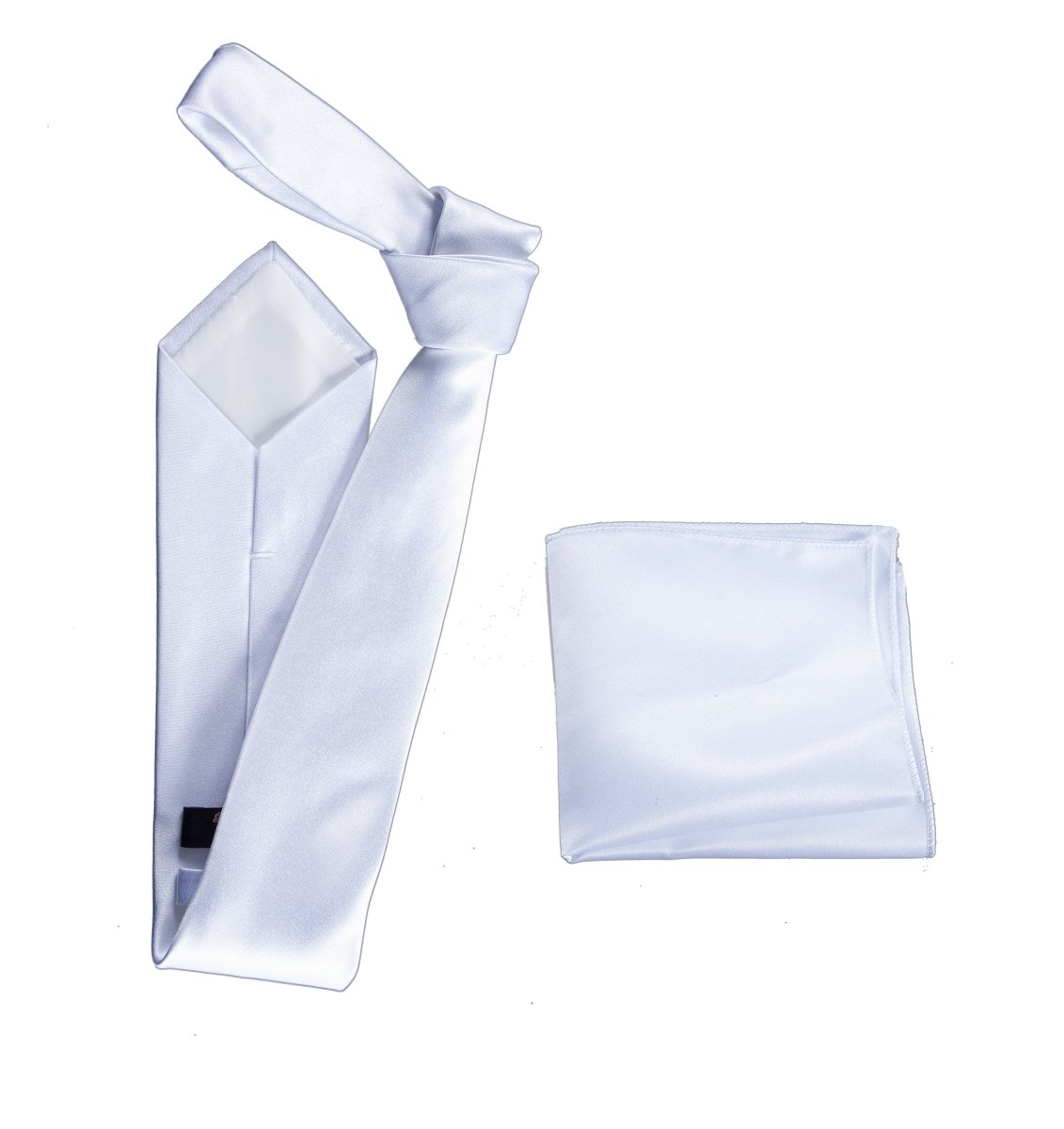 Classic Windsor Self Tie Necktie and Pocket Square - Tuxgear