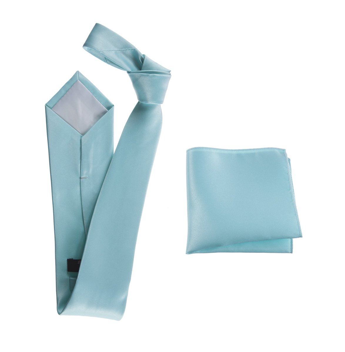 Classic Windsor Self Tie Necktie and Pocket Square - Tuxgear