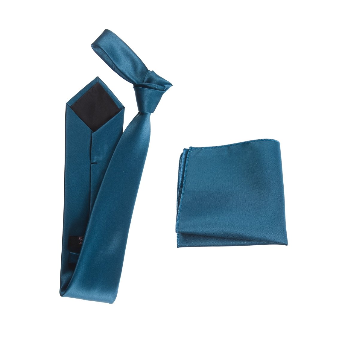 Self-Tie Windsor Necktie & Pocket Square Set | Over 30 Colors 