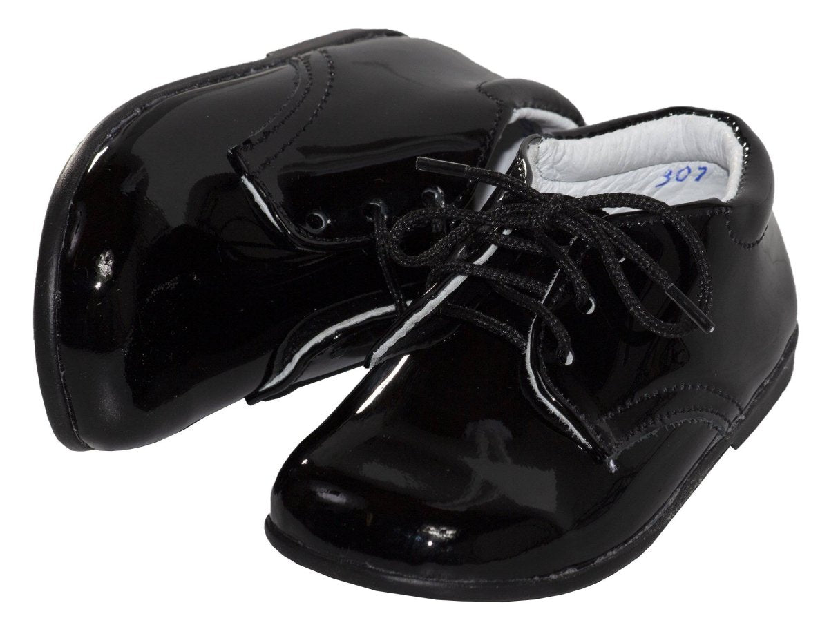 Shops infant boys black shoes