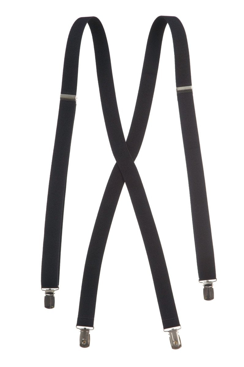 Neck Tie and Adjustable Stretch Suspender Set 