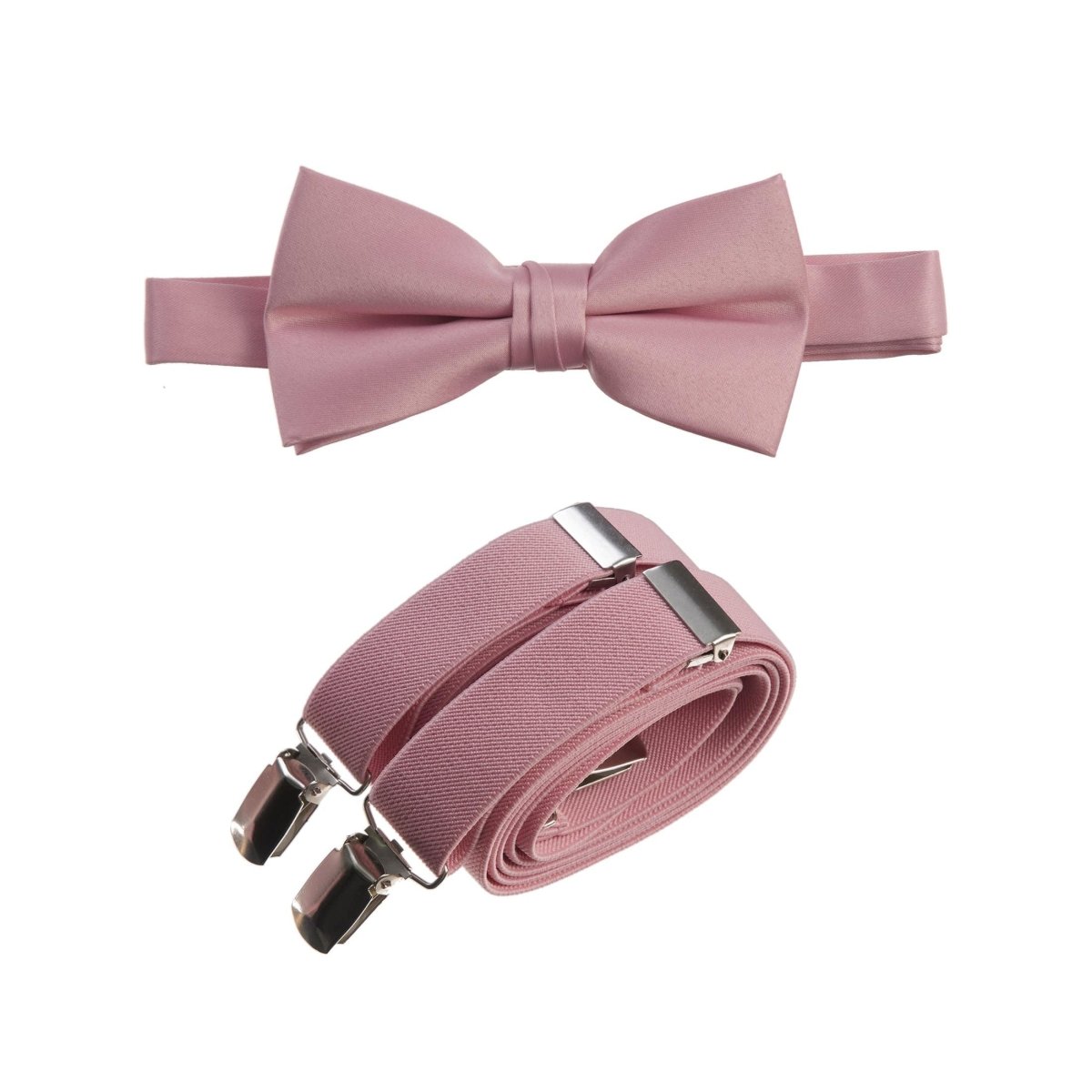 Pre-tied Bow Tie and Adjustable Stretch Suspender Sets 