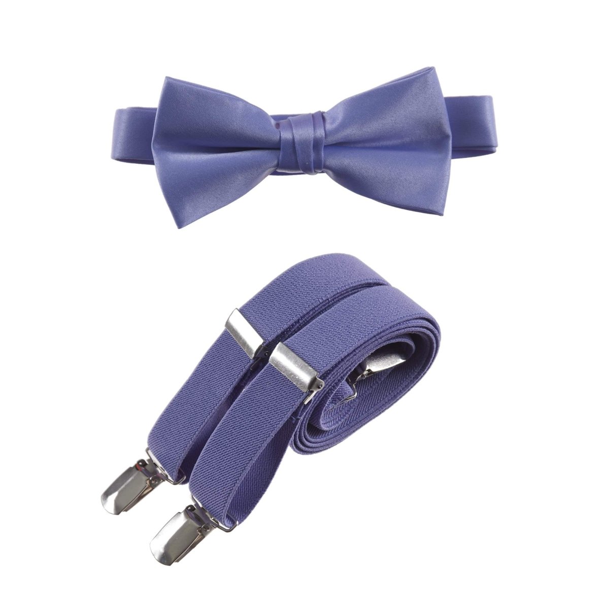 Pre-tied Bow Tie and Adjustable Stretch Suspender Sets 