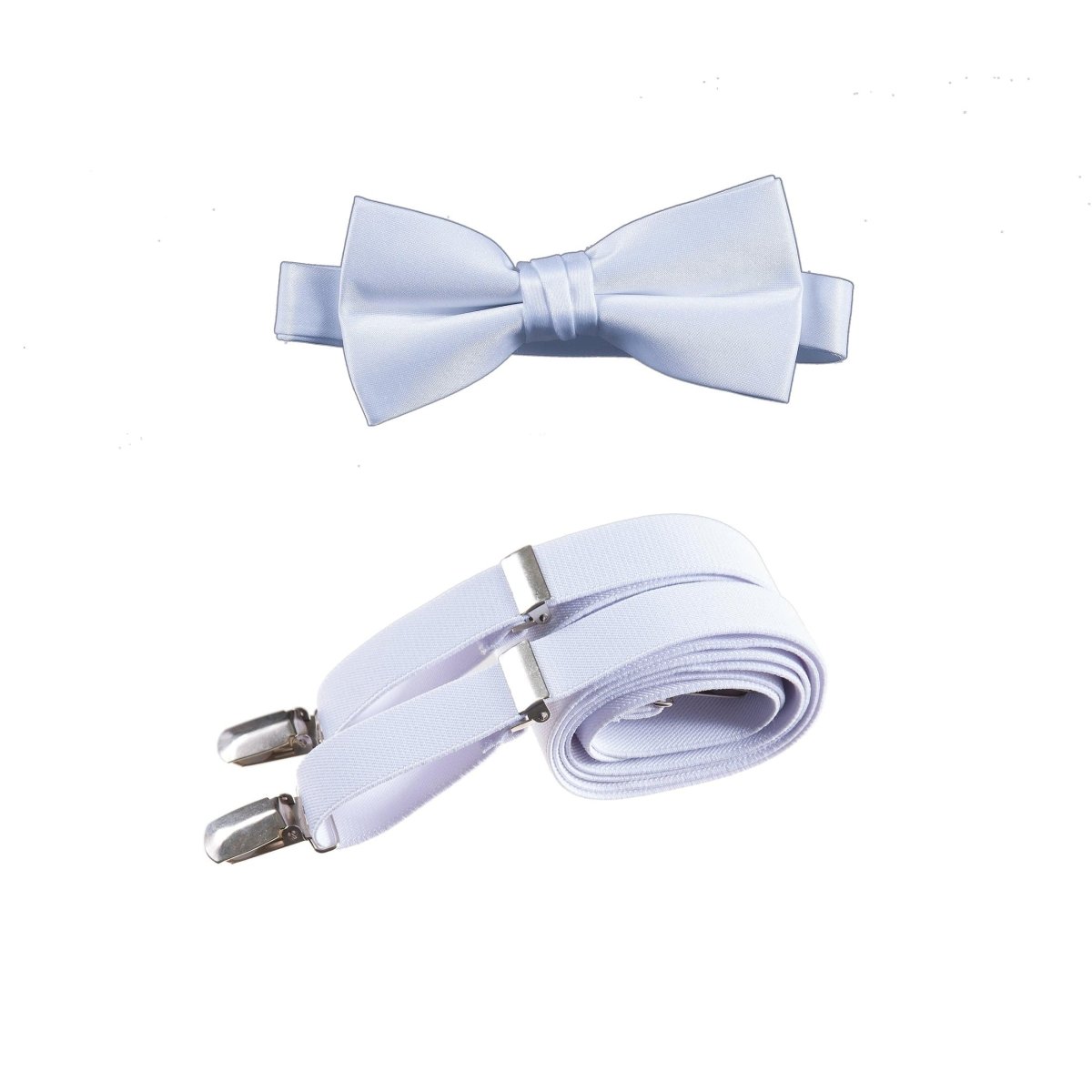 Pre-tied Bow Tie and Adjustable Stretch Suspender Sets - Tuxgear