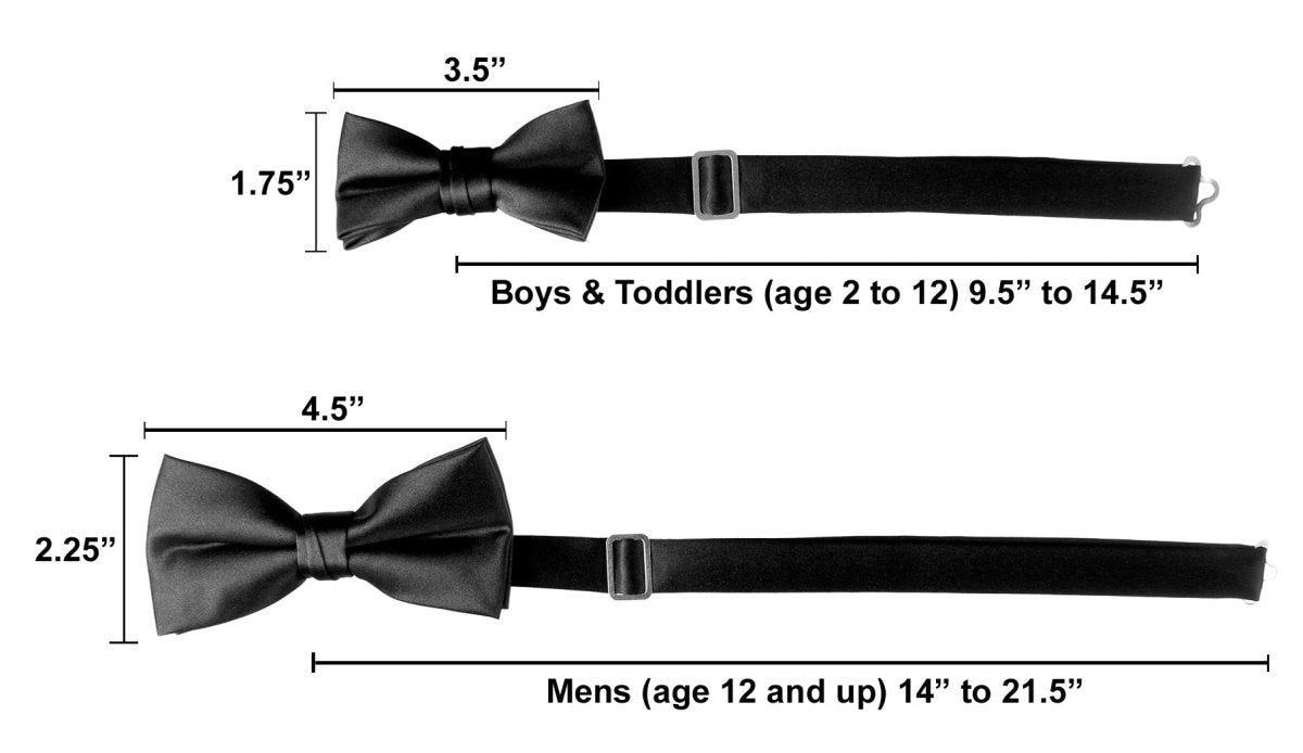 Pre-tied Bow Tie and Adjustable Stretch Suspender Sets - Tuxgear