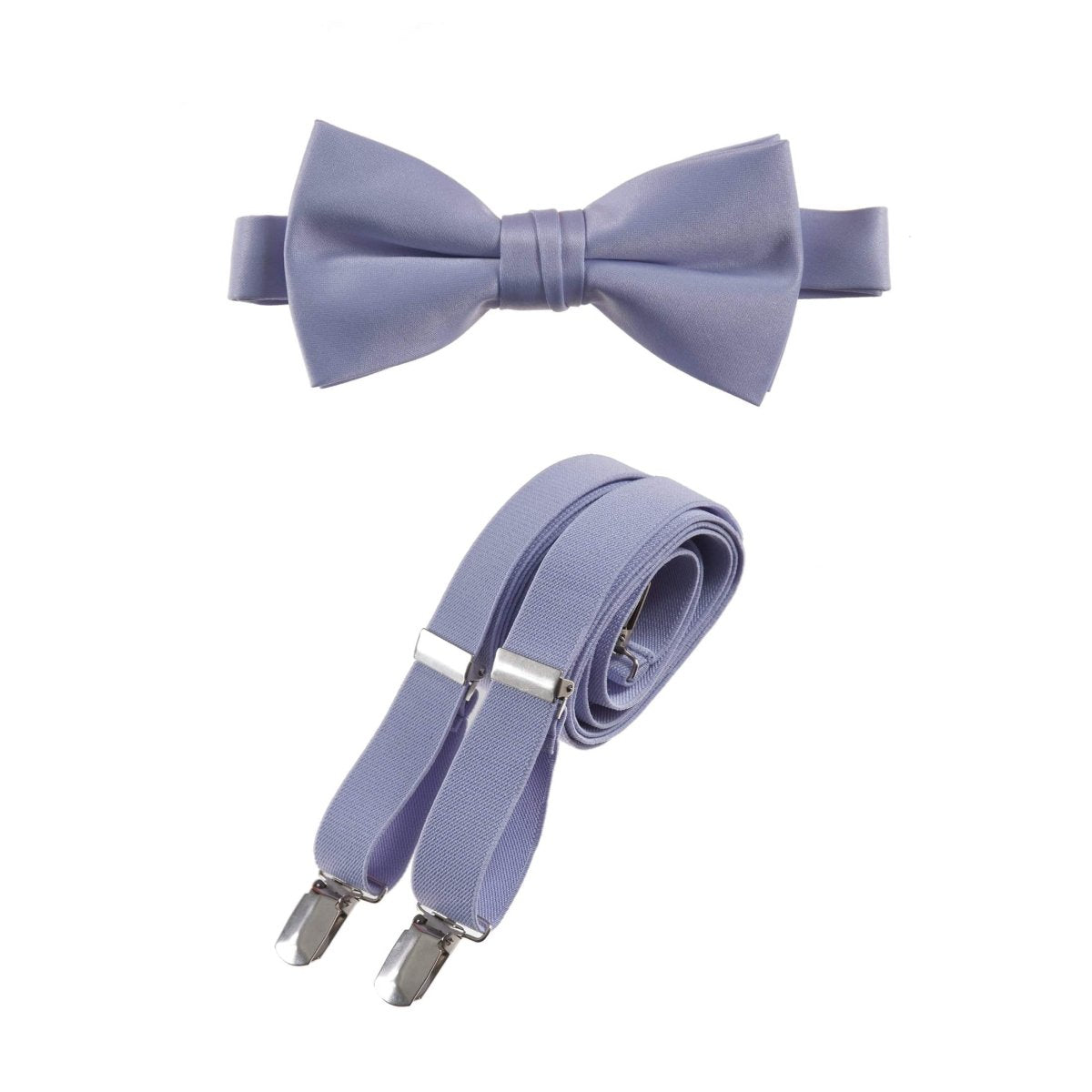 Pre-tied Bow Tie and Adjustable Stretch Suspender Sets 