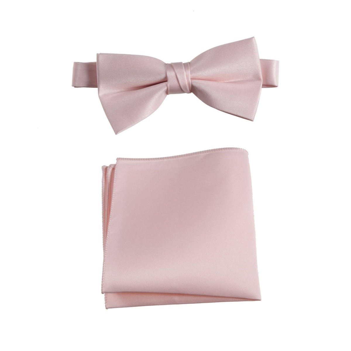 Pre-tied Bow Tie and Pocket Square Handkerchief Sets - Tuxgear