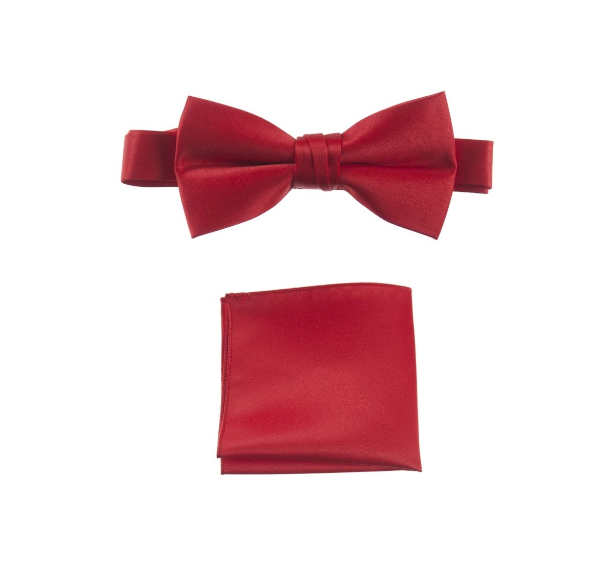 Pre-tied Bow Tie and Pocket Square Handkerchief Sets - Tuxgear