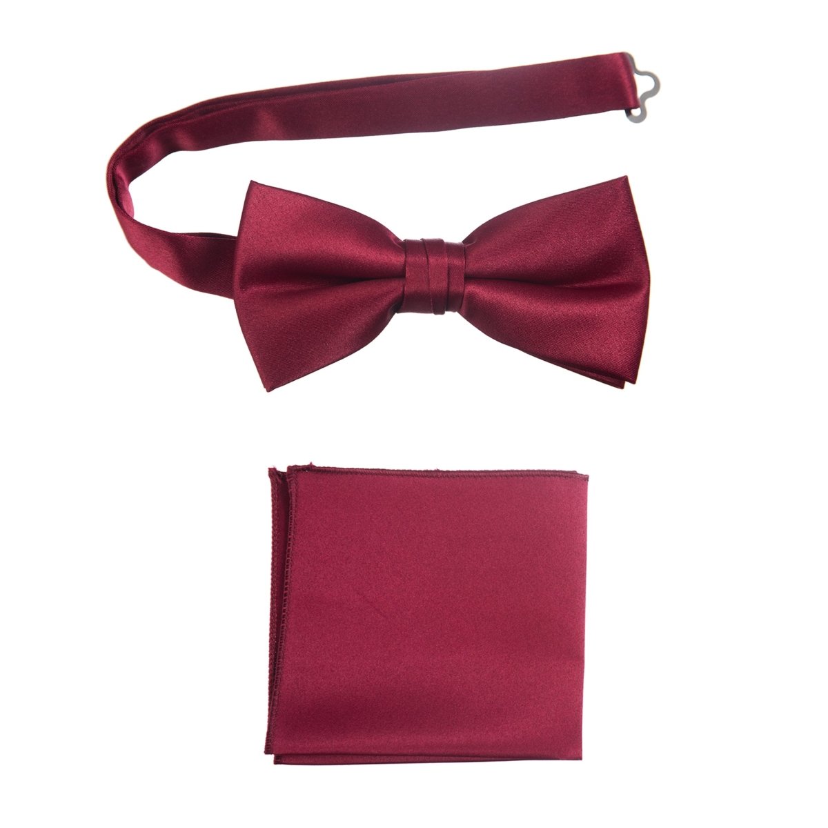 Pre-tied Bow Tie and Pocket Square Handkerchief Sets - Tuxgear