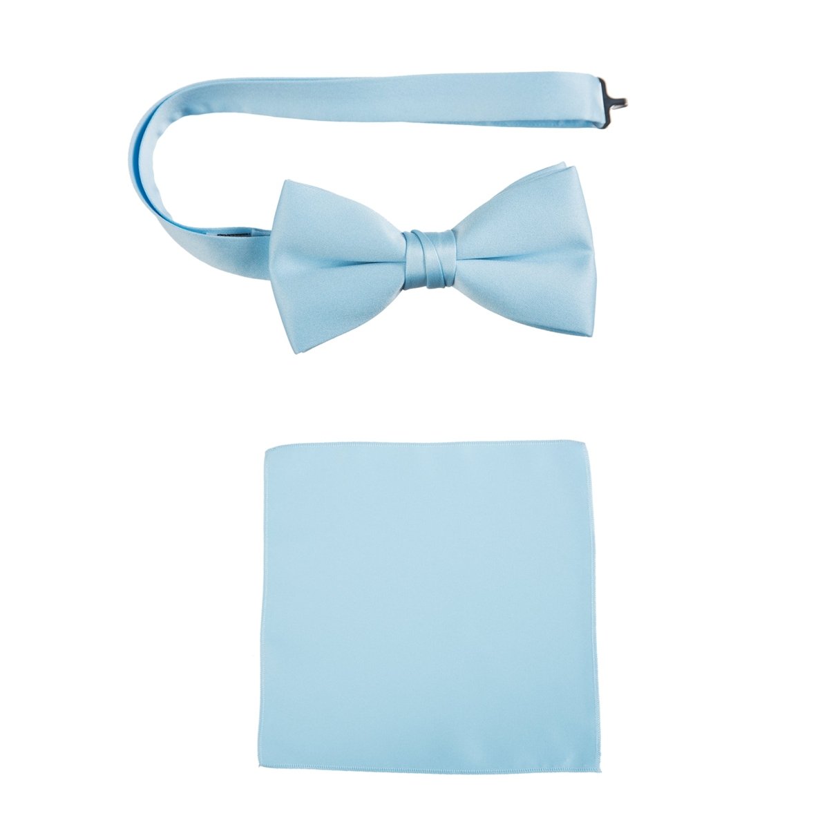 Pre-tied Bow Tie and Pocket Square Handkerchief Sets - Tuxgear