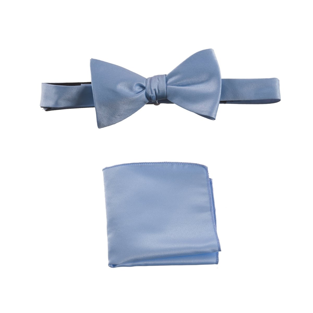 Selftie Bow Tie and Pocket Square Handkerchief Set 