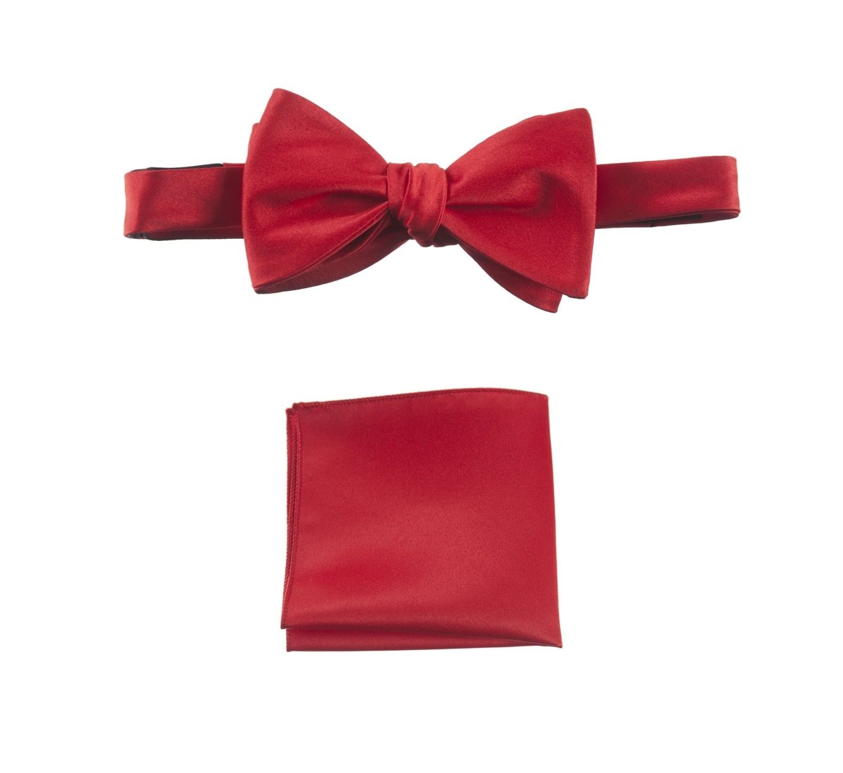 Selftie Bow Tie and Pocket Square Handkerchief Set - Tuxgear