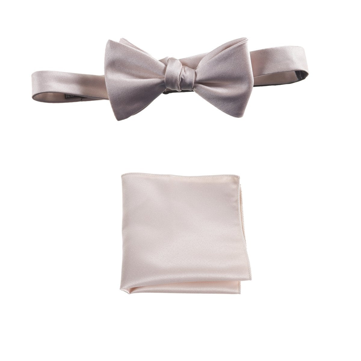 Selftie Bow Tie and Pocket Square Handkerchief Set 