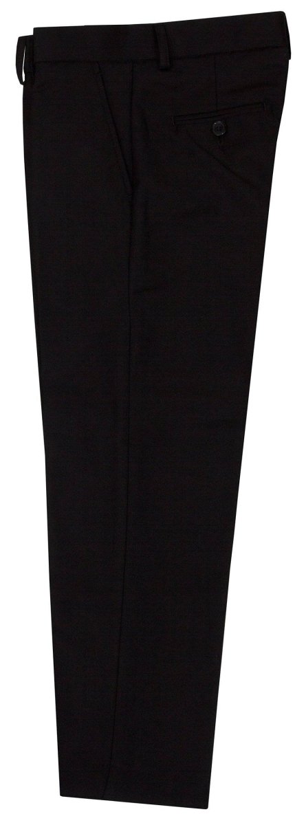 Boy’s Slim Fit Dress Pants – Adjustable Waist, Sizes 2T-18, Formal & Casual Wear, Multiple Colors 