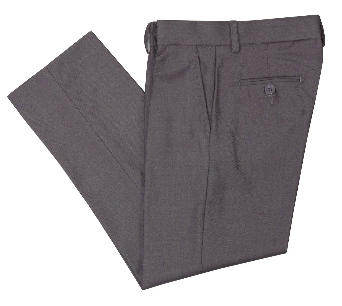 Boy’s Slim Fit Dress Pants – Adjustable Waist, Sizes 2T-18, Formal & Casual Wear, Multiple Colors 