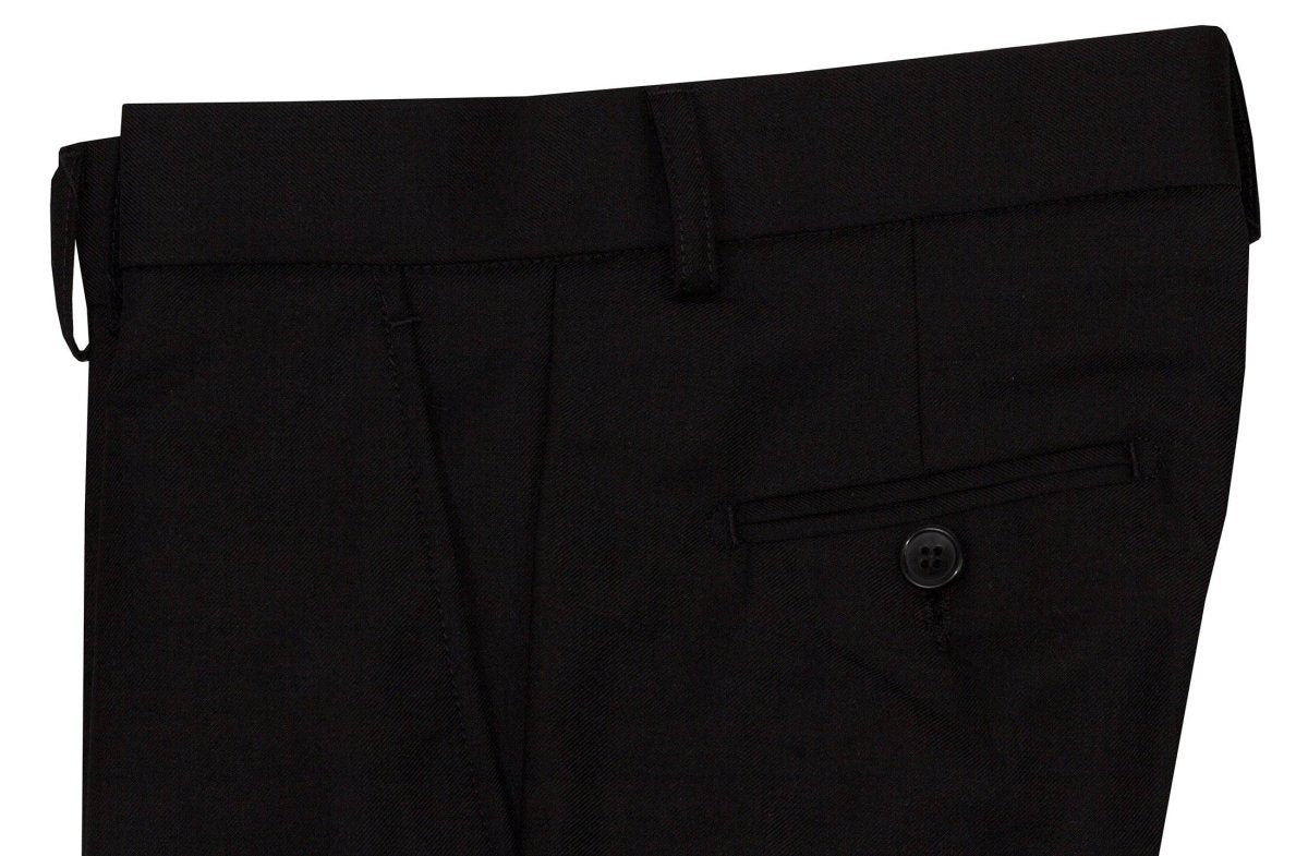 Kami Black Collection Dress Pants EU Size 40 (US 10) NWT Unfinished Hem