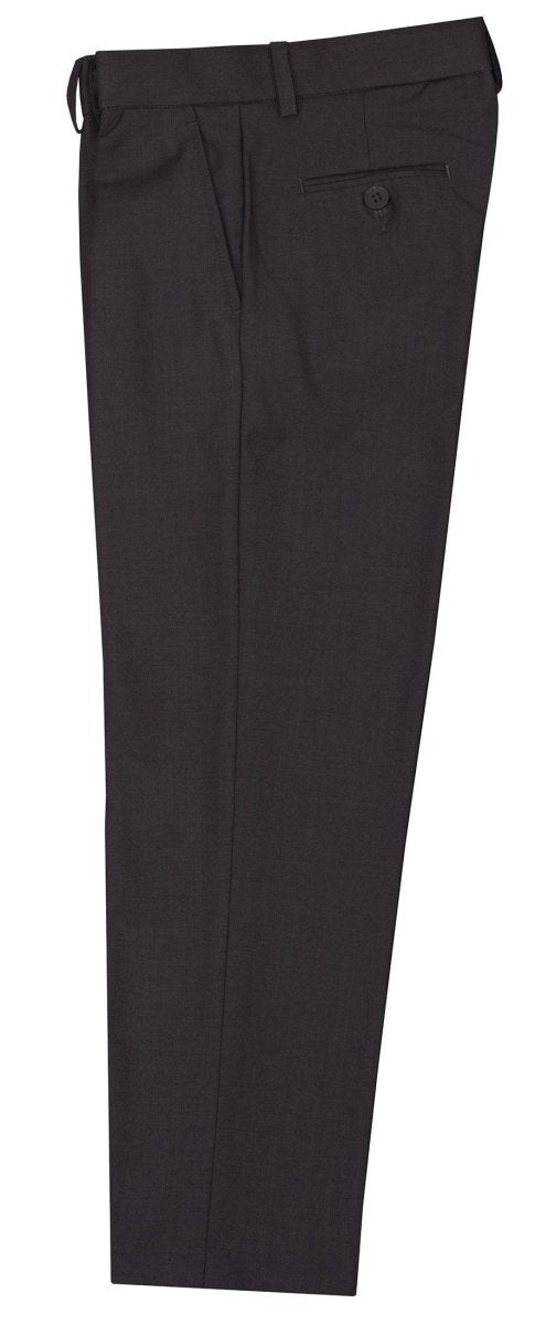 Boy’s Slim Fit Dress Pants – Adjustable Waist, Sizes 2T-18, Formal & Casual Wear, Multiple Colors 